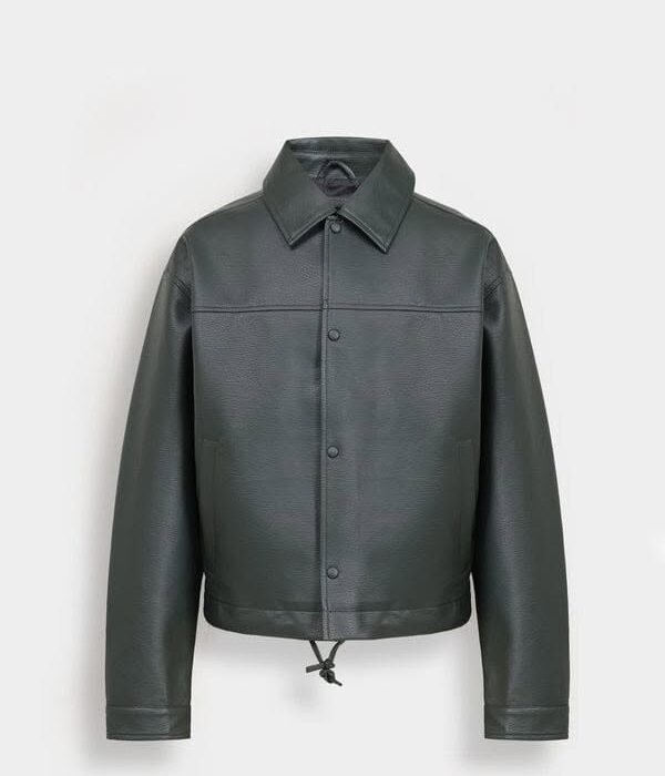 Minimalist Luxury Leather Jacket