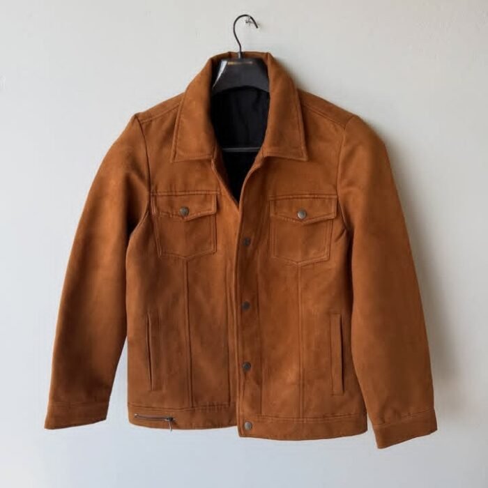 Premium Brown Leather Jacket – Classic & Timeless Style 🧥✨