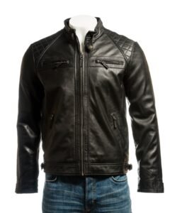 🖤 Classic Black Leather Biker Jacket – Timeless Style, Bold Attitude! 🔥