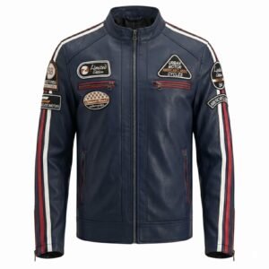 🏍️ URBAN MOTOR – AMERICAN CLASSIC LEATHER JACKET 🔥